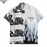 2023.4 Prada  short shirt Man M-3XL (3)