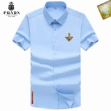 2023.6 Prada short shirt Man S-4XL (10)