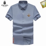 2023.6 Prada short shirt Man S-4XL (15)