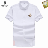 2023.6 Prada short shirt Man S-4XL (8)