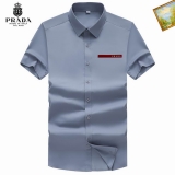2023.6 Prada short shirt Man S-4XL (14)