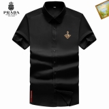 2023.6 Prada short shirt Man S-4XL (13)