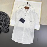 2023.8 Prada short shirt Man M-3XL (28)
