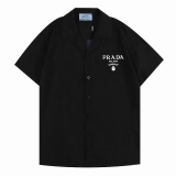 2023.8 Prada short shirt Man M-3XL (31)