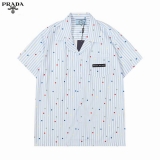 2023.8 Prada short shirt Man M-3XL (41)