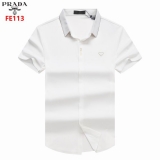 2023.11  Prada short shirt Man M-3XL (44)