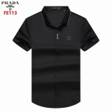 2023.11  Prada short shirt Man M-3XL (43)