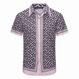 2023.8 Versace short shirt Man M-3XL (55)