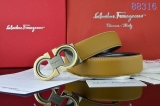 2024.4 Ferragamo Belts AAA Quality 95-125CM -WM (1106)