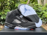 2024.4  (95% Authentic) Air Jordan 5 “Black Cat”Men Shoes -ZL (53)